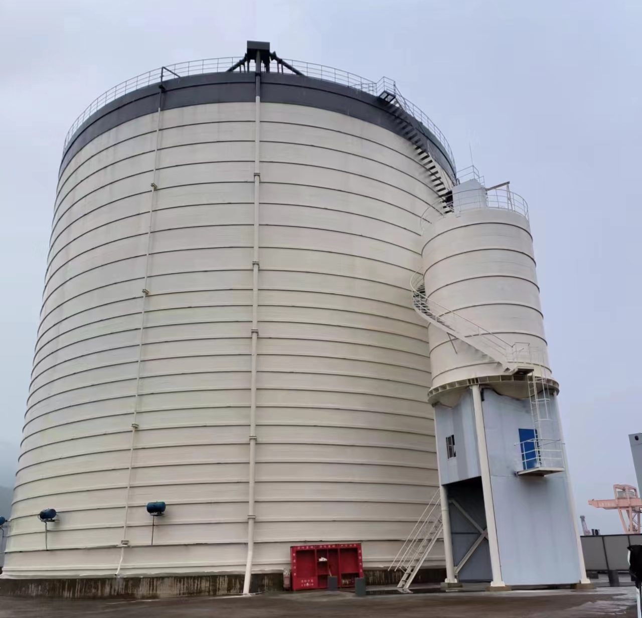 绍兴10万吨水泥钢板库