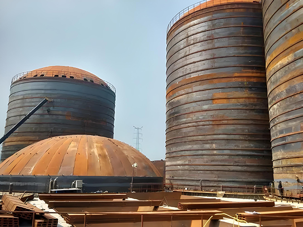 绍兴焦粉钢板仓